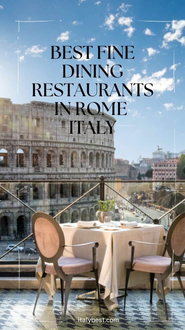 Luxury & Fine Dining in Rome Savor the Citys Most Exquisite Experiences